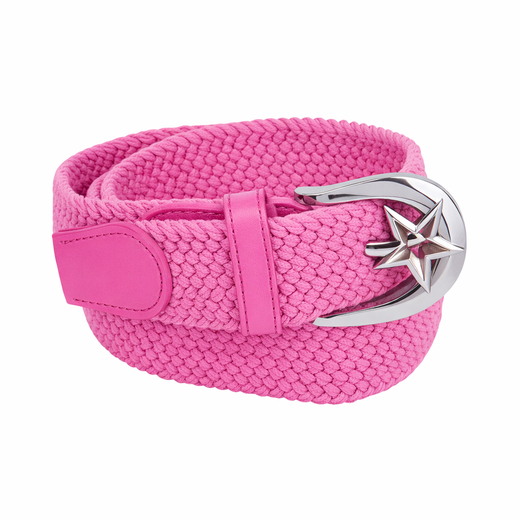 Icon Star Belt Super Pink