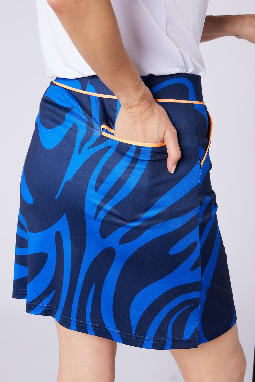 Zuri Pattern Skort Tiger's Eye