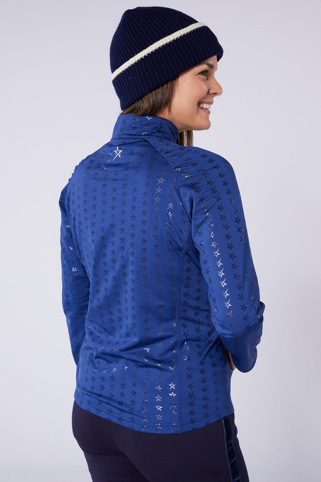 Majesty Full Zip Mid Layer Twilight Blue