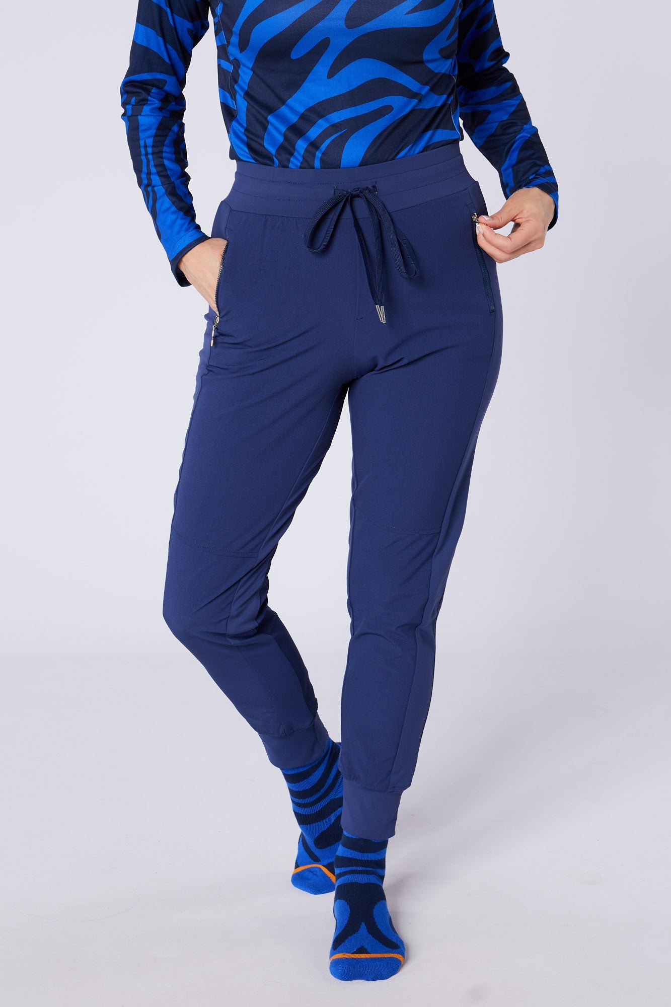 Harper Stretch Trouser True Navy