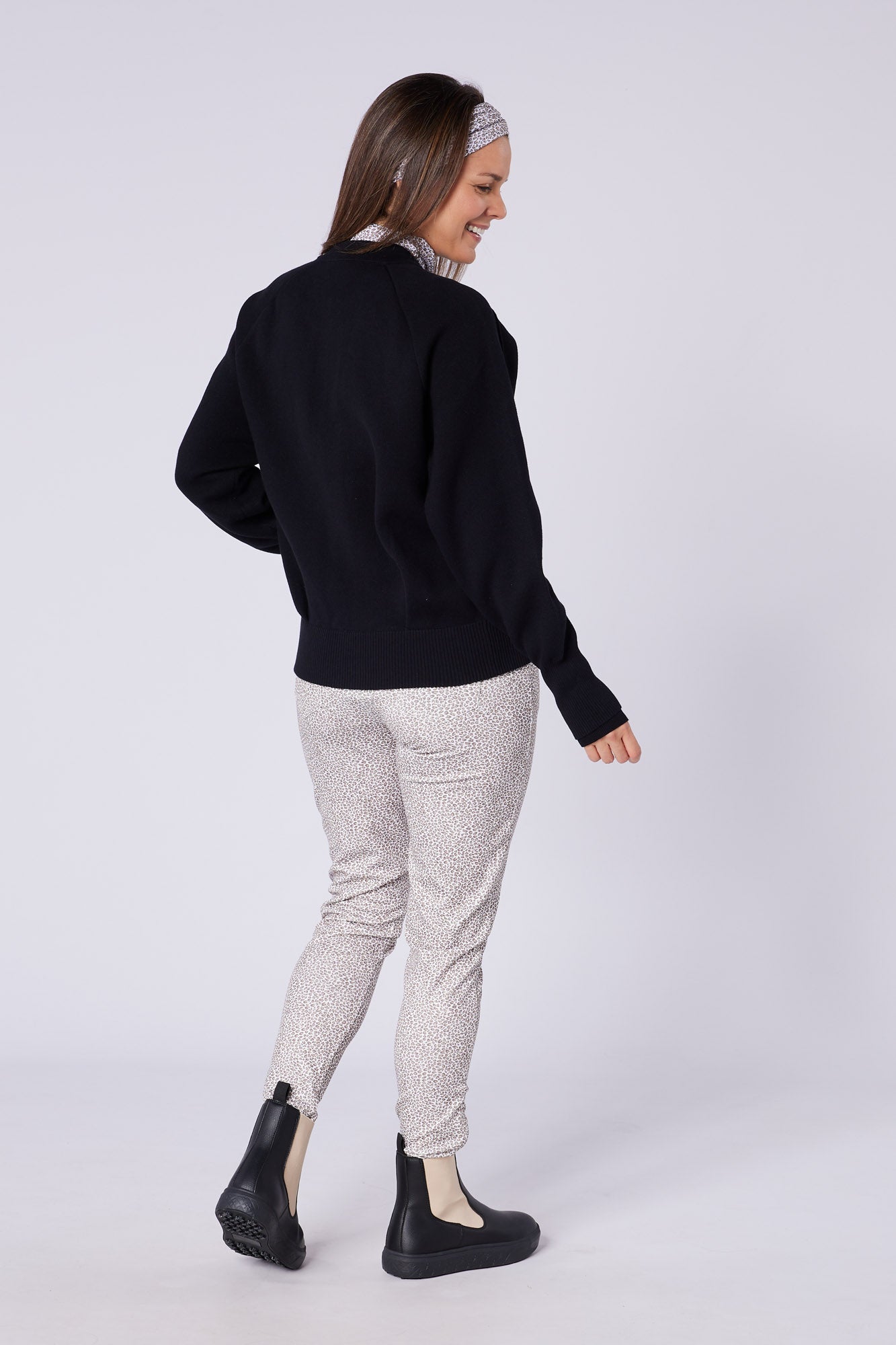 Gabrielle Elite Lined Bomber Jacket Pitch Black