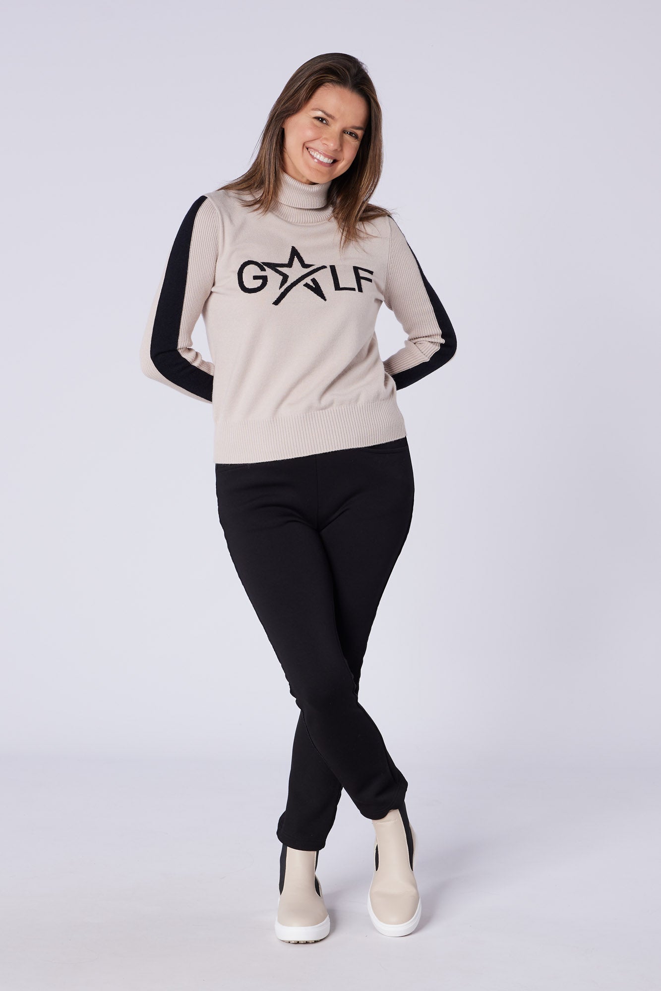 Amber Thermal Fleece Trouser Pitch Black