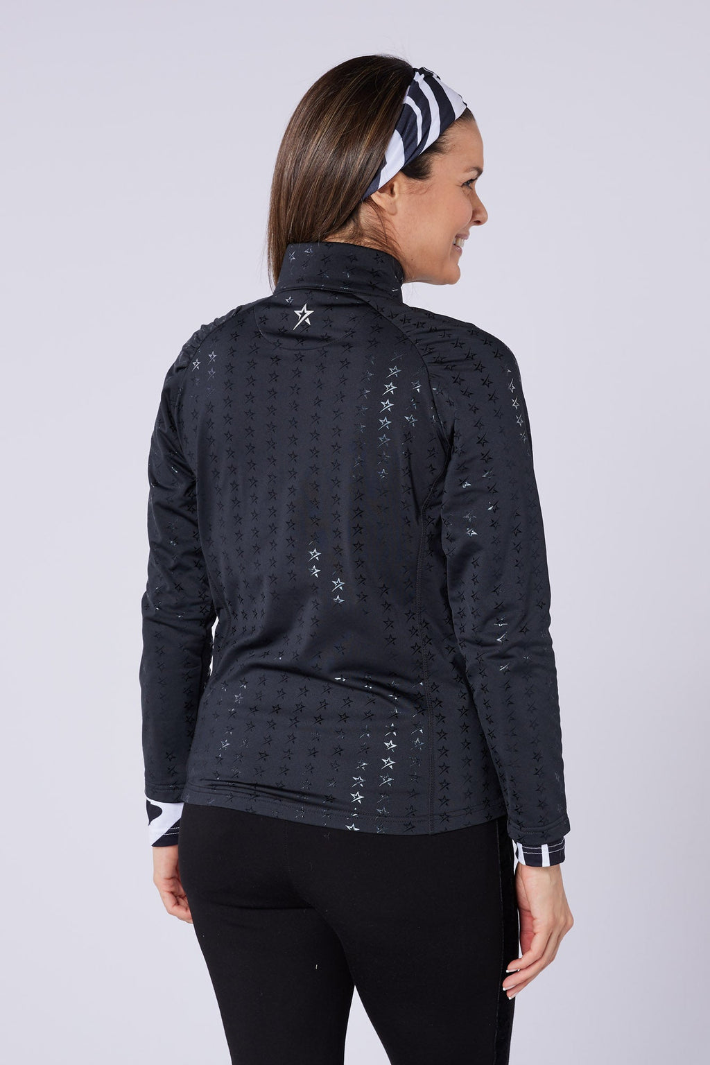 Majesty Full Zip Mid Layer Pitch Black