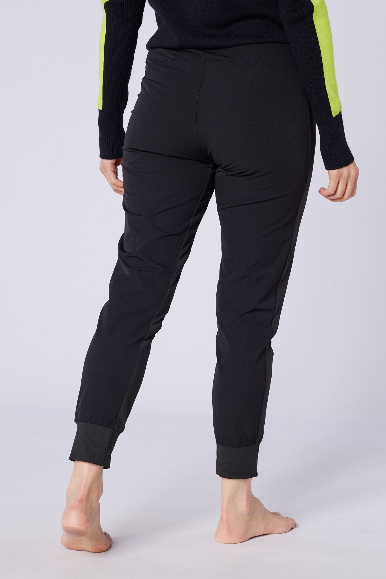 Harper Stretch Trouser Pearl Black