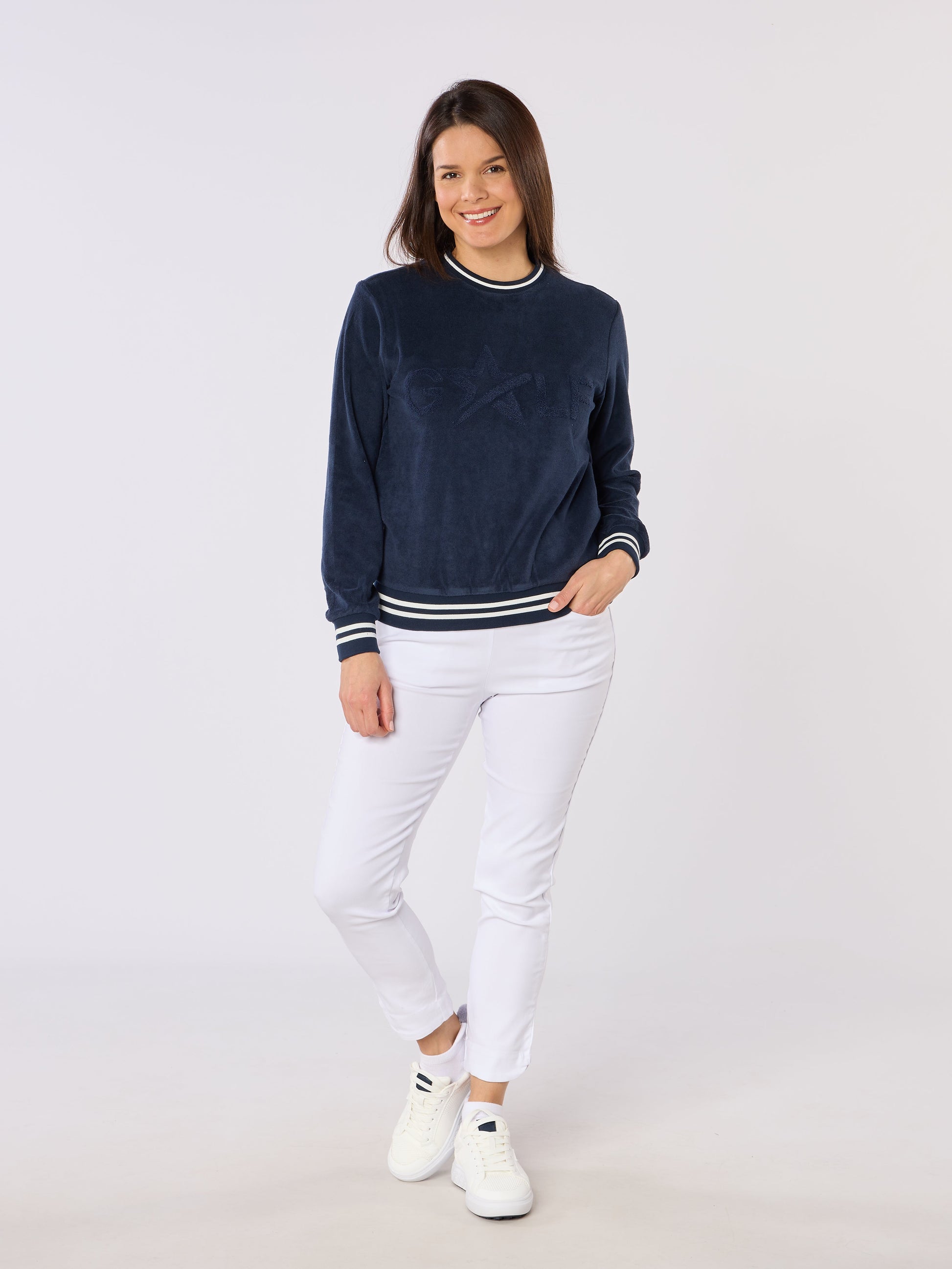 Elio Icon Sweater Navy