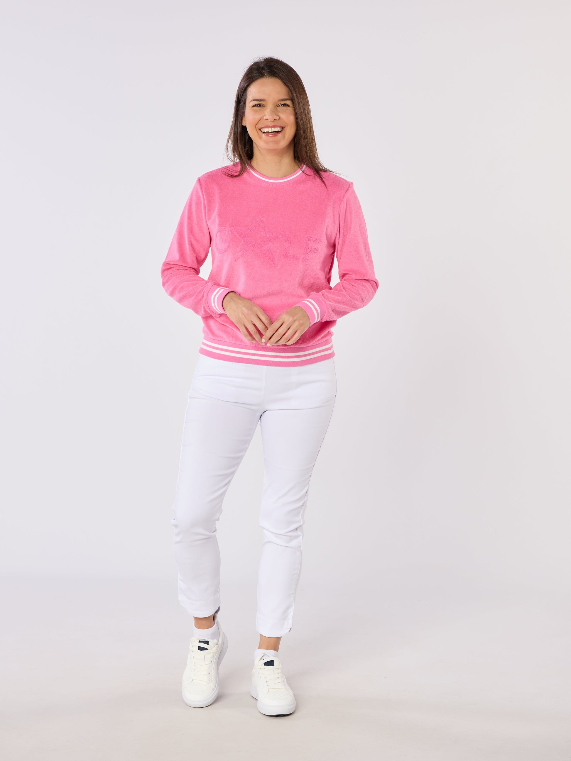 Elio Icon Sweater Super Pink