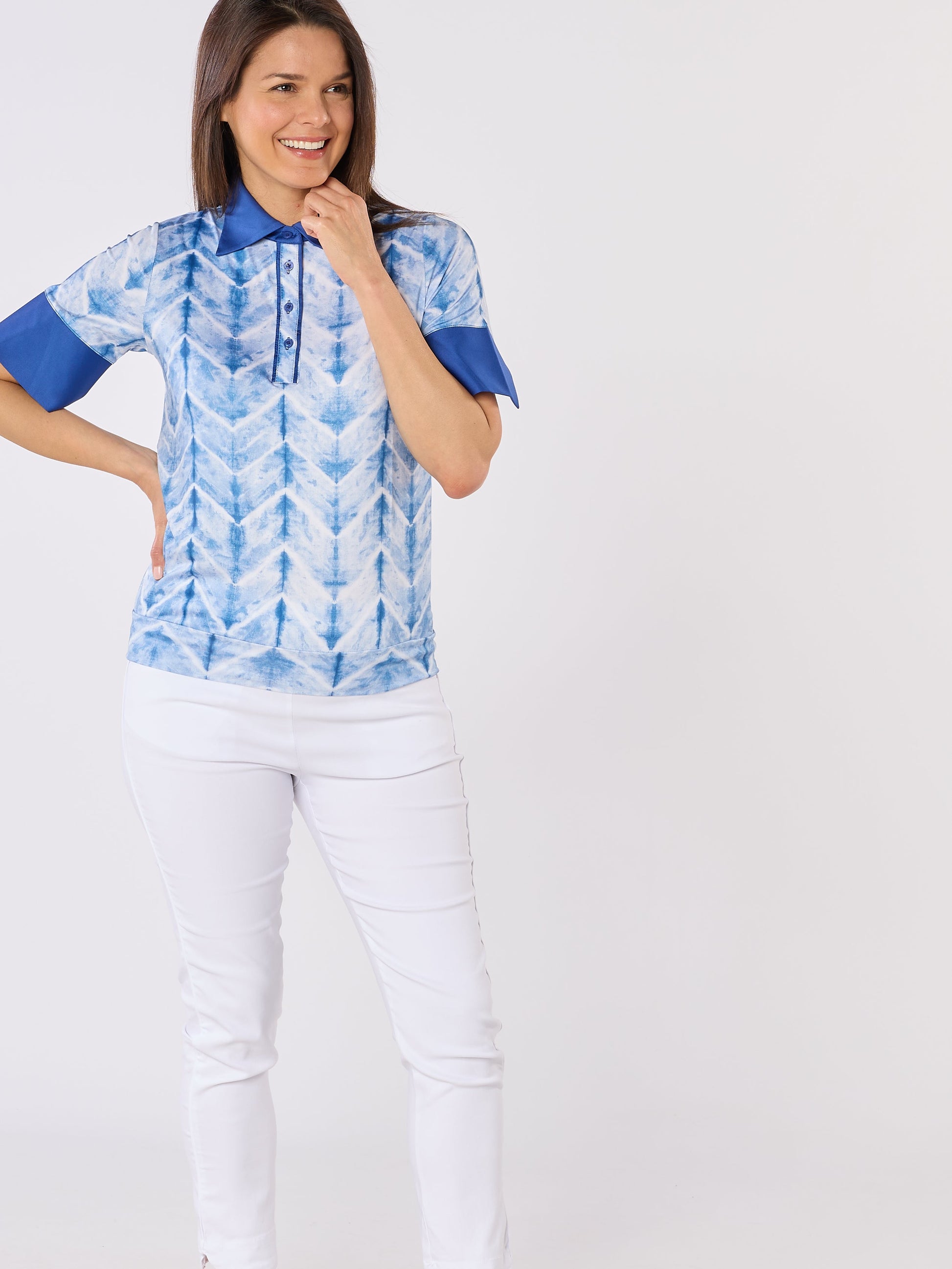 Horizon Half Sleeve Polo Neptune's Breath