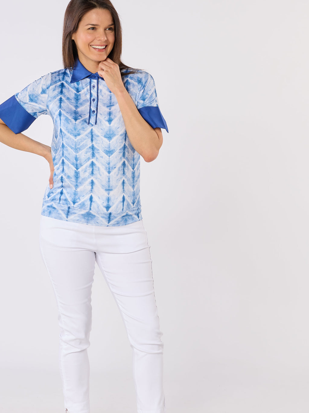 Horizon Half Sleeve Polo Neptune's Breath