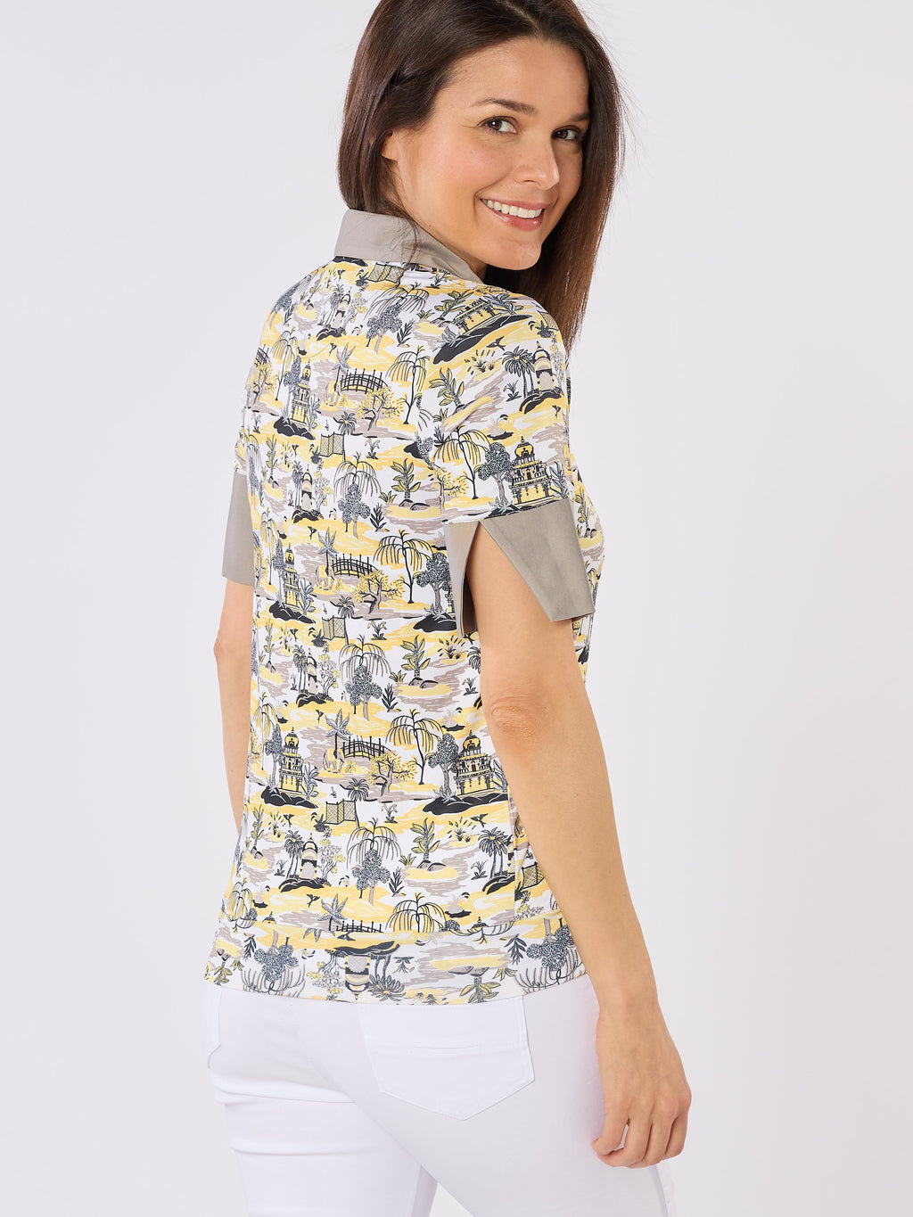 Horizon Half Sleeve Polo Indian Dawn