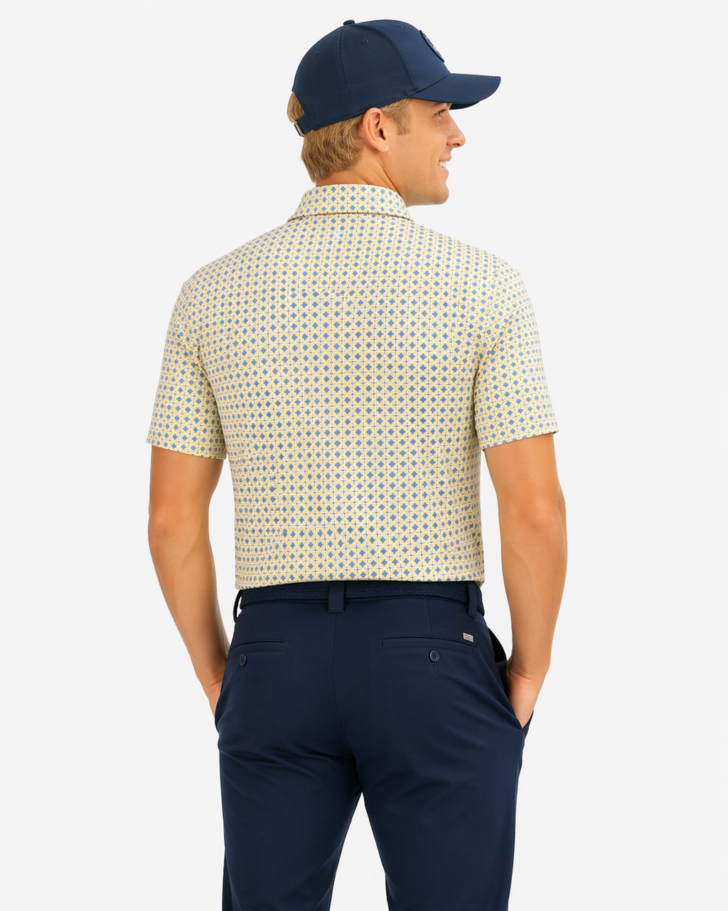 Archie Mens Oyster Polo Ocean