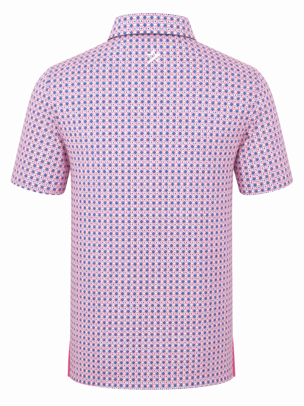 Archie Mens Oyster Polo Super Pink