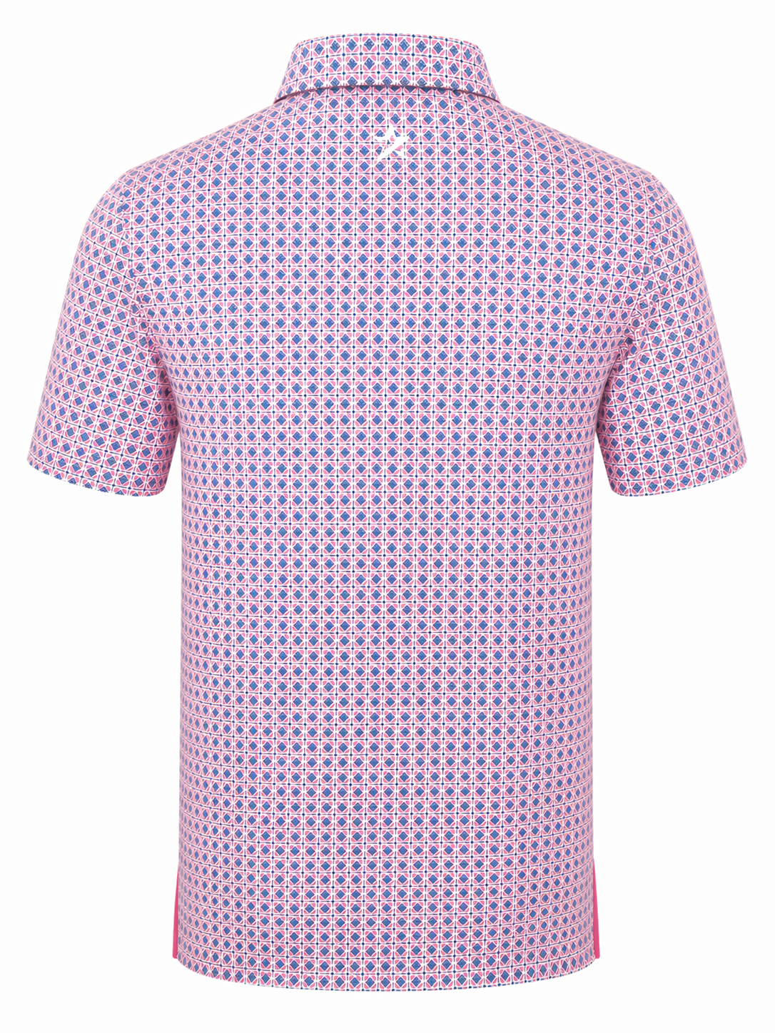 Archie Mens Oyster Polo Super Pink