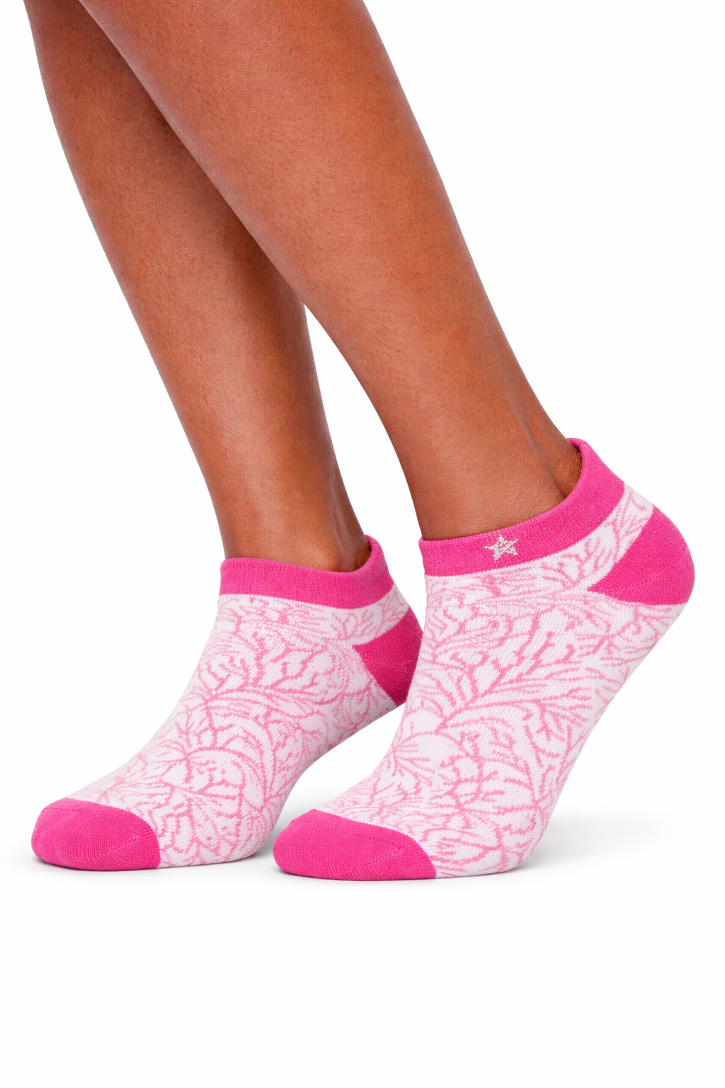 Ariel 2 Pair Pack Socks Coral Whisper