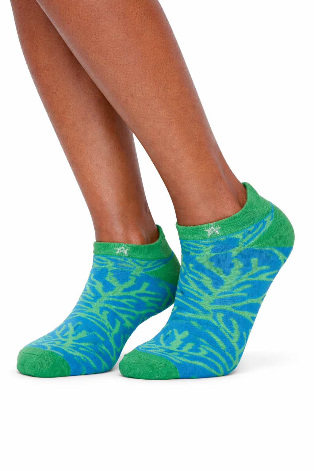 Ariel 2 Pair Pack Socks Ocean Bloom