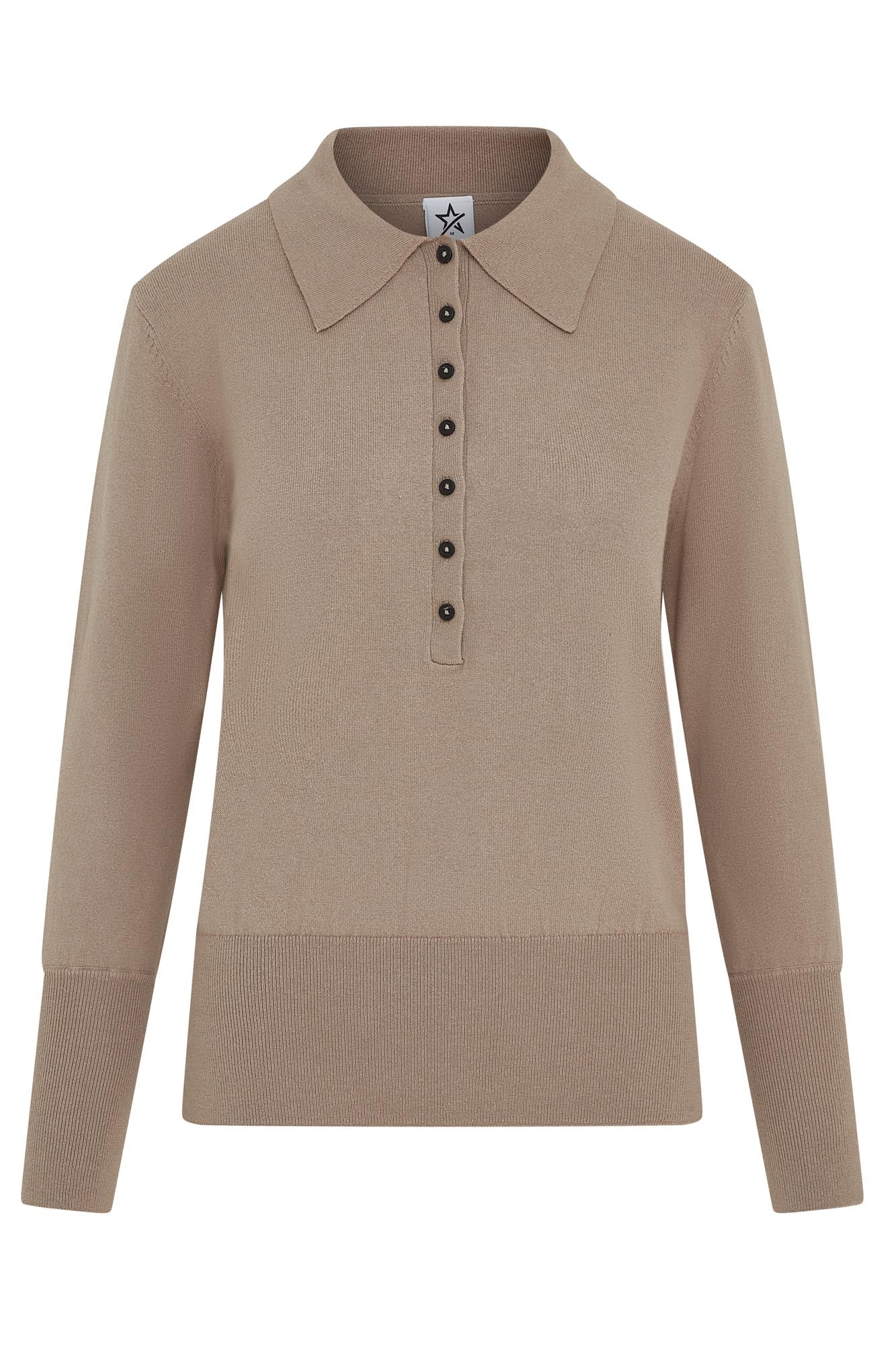 Blush Cotton Sweater Elephant