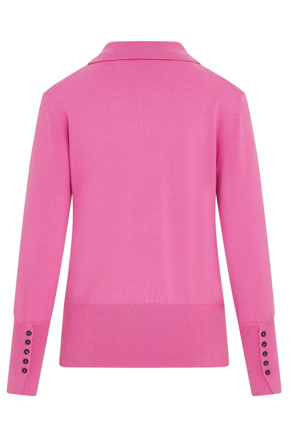 Blush Cotton Sweater Super Pink