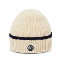 Bailey Beanie White & Navy