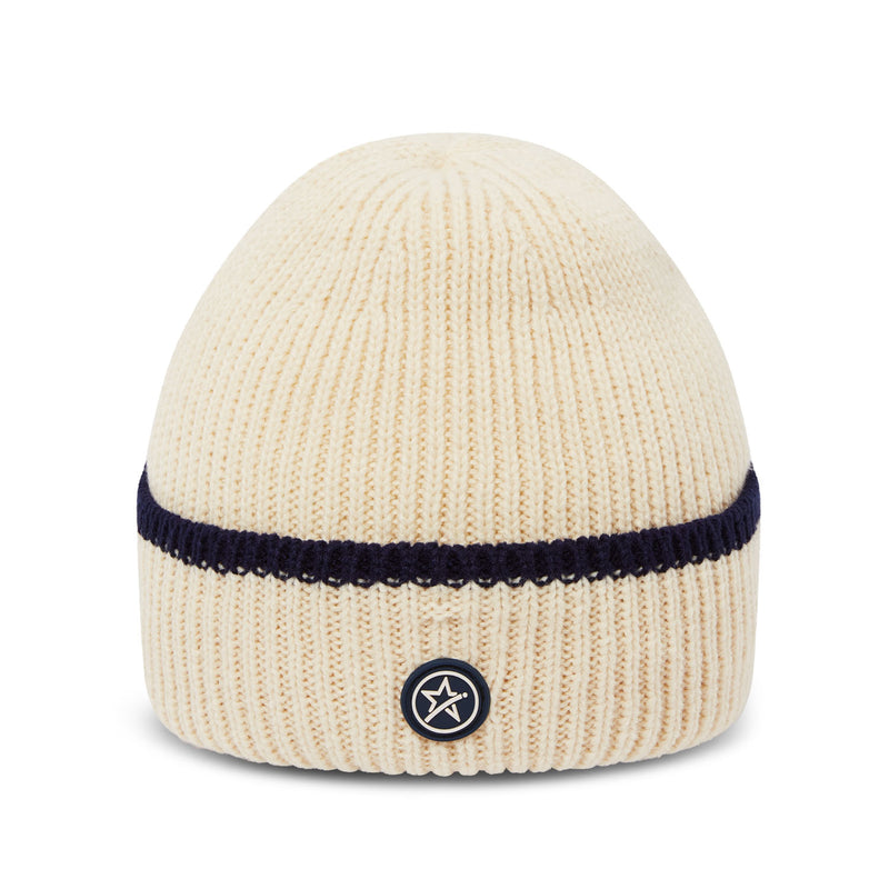 Bailey Beanie White & Navy