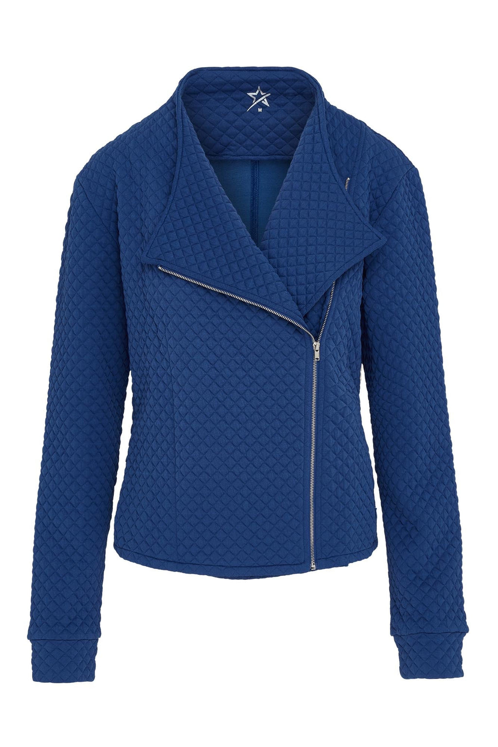 Cyrus Biker Style Jacket True Blue