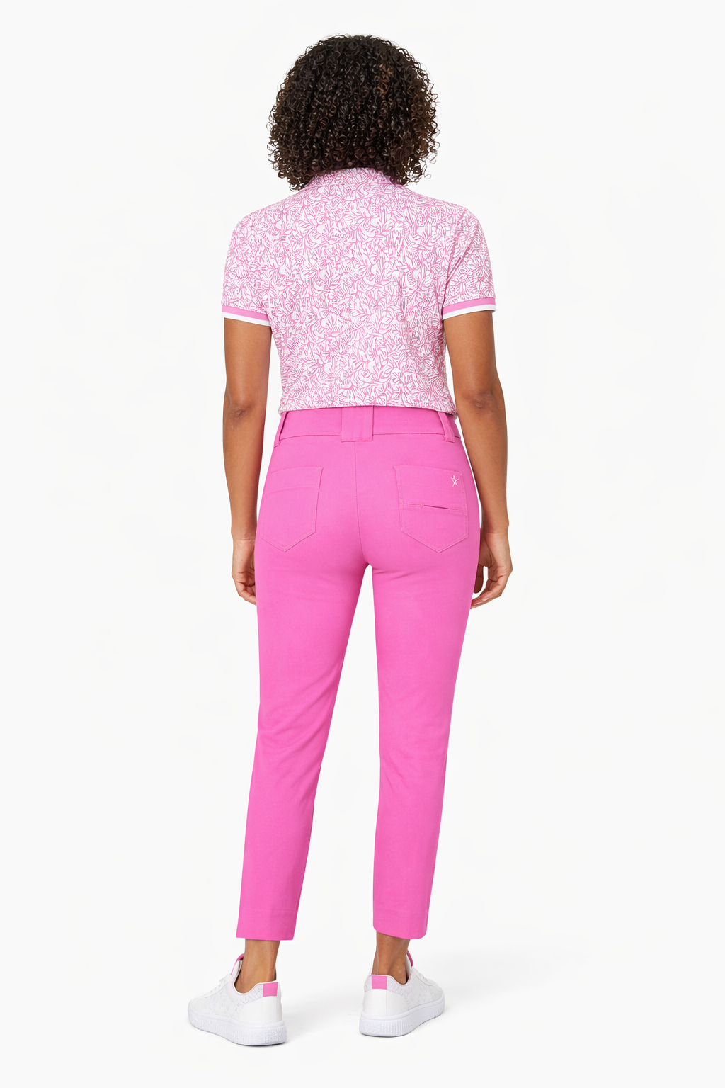 Copia Core 7/8 Pull On Trouser Super Pink
