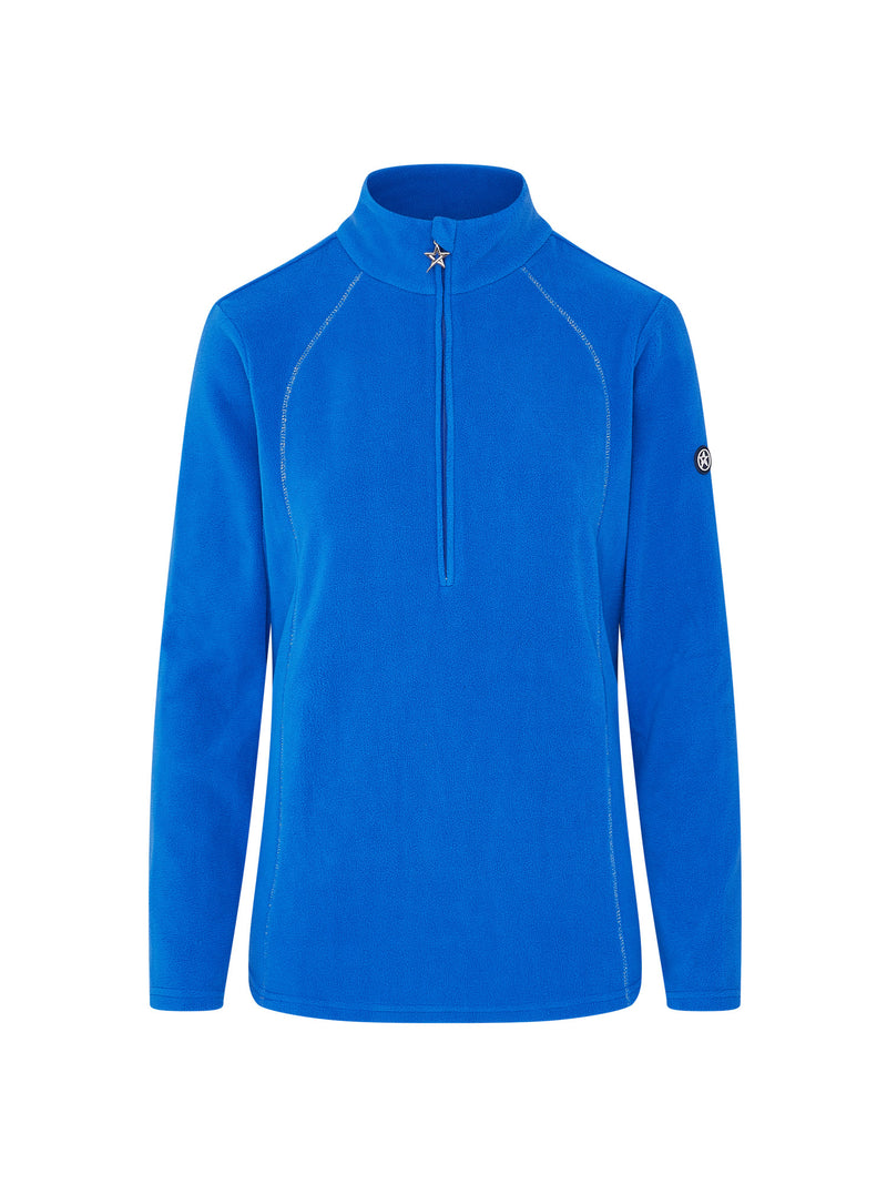 Frankie 1/4 Zip Dazzling Blue