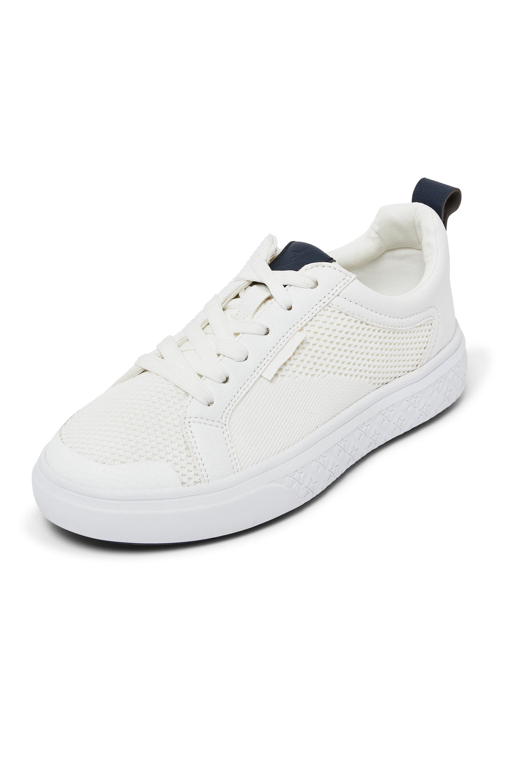 Goody Two Shoes White & Navy