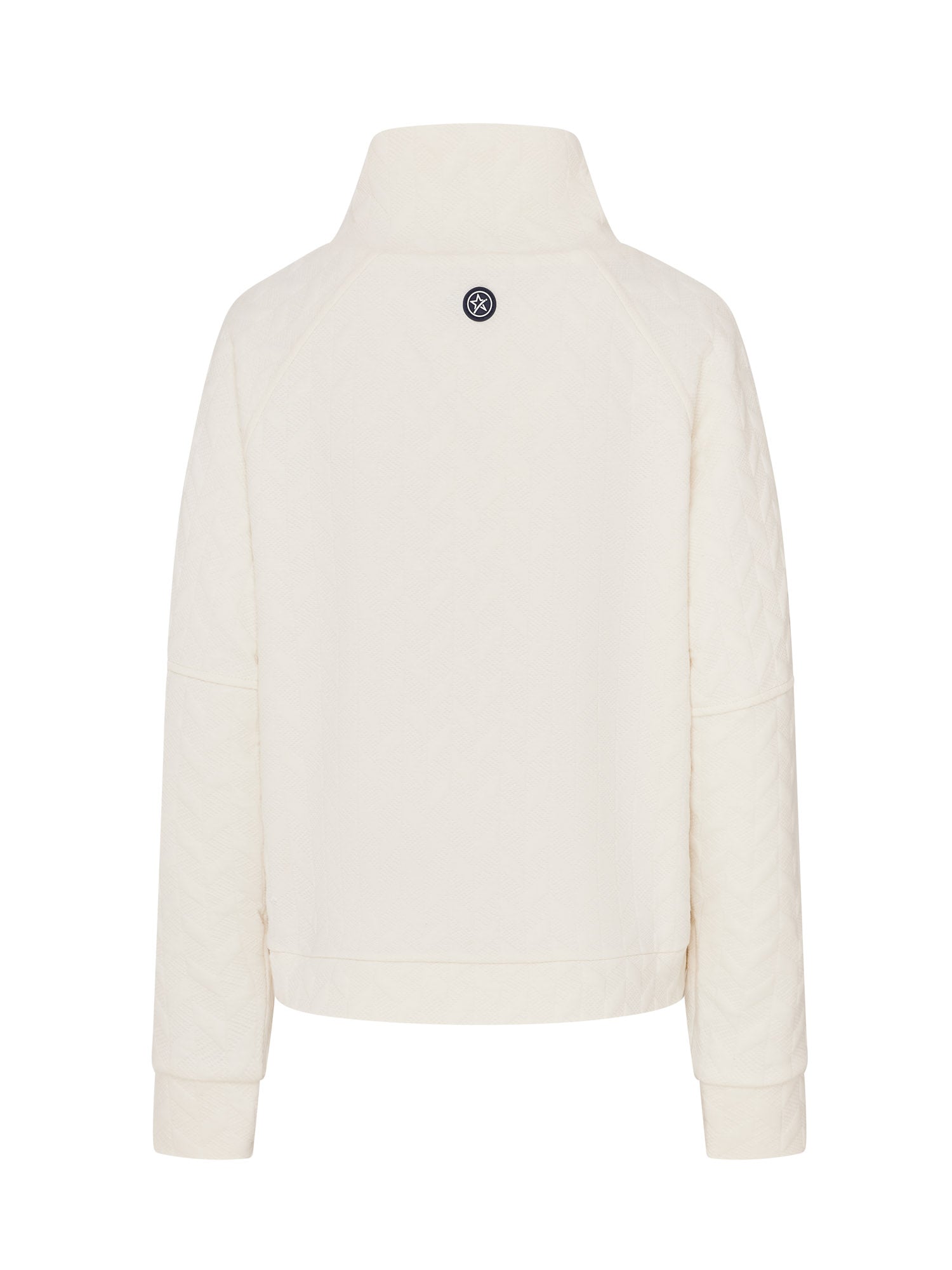 Hazel Padded 1/4 Zip Winter White