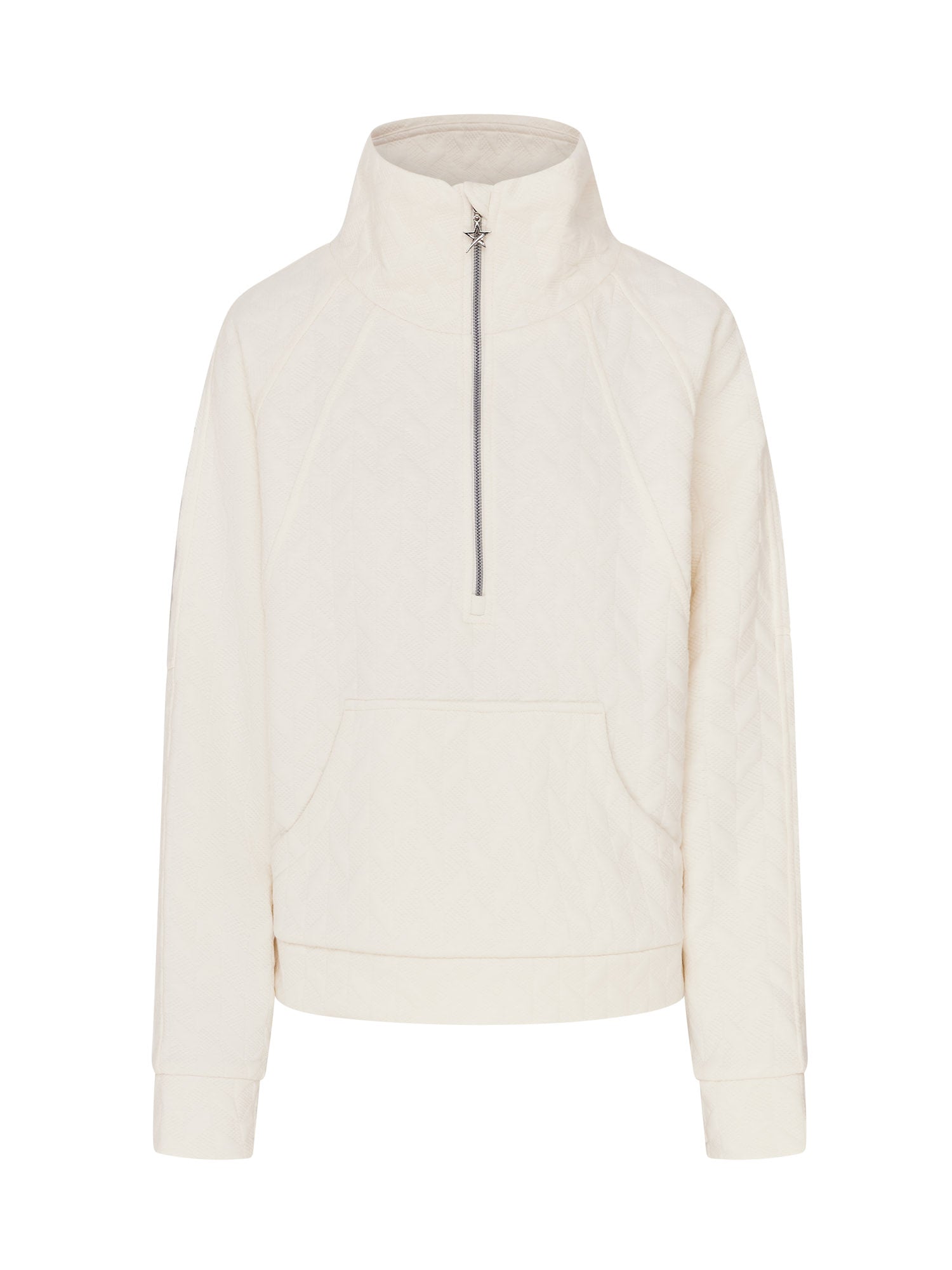 Hazel Padded 1/4 Zip Winter White