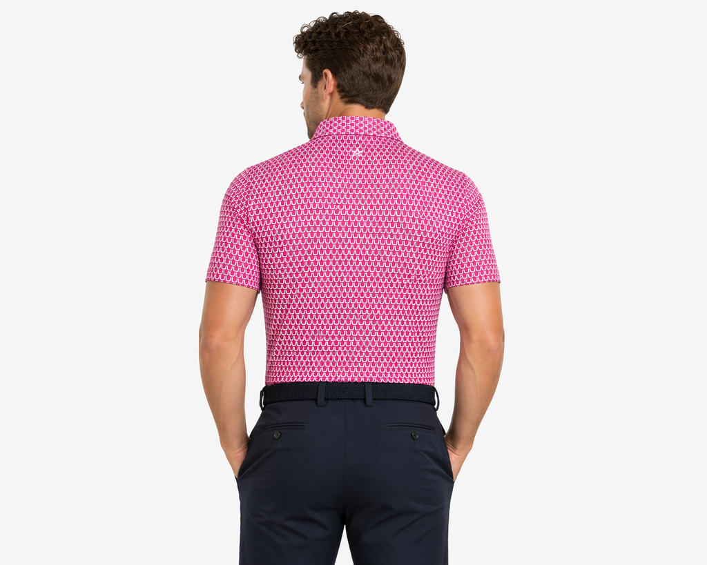 Jamie Pique Polo Super Pink