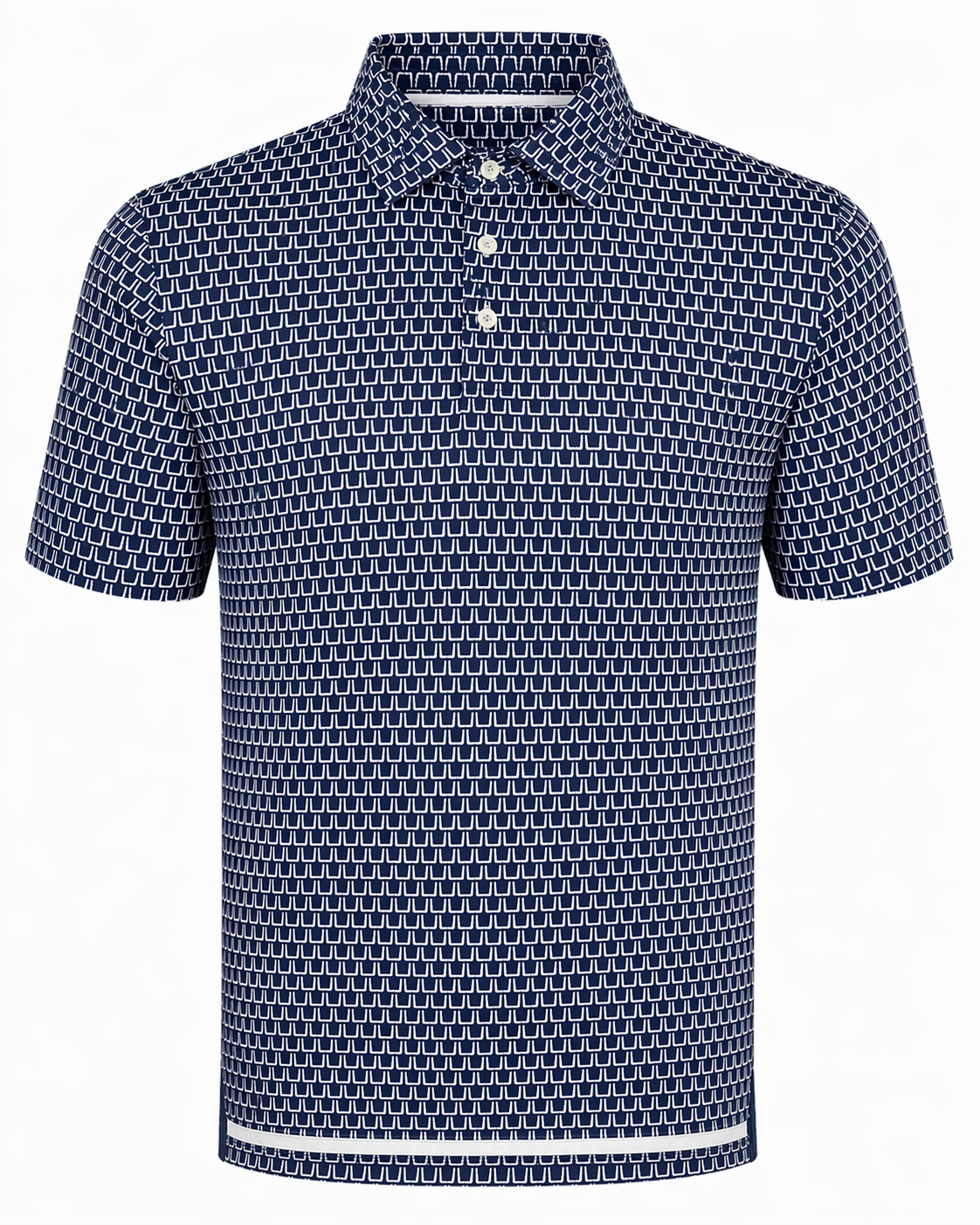 Jamie Pique Polo Navy