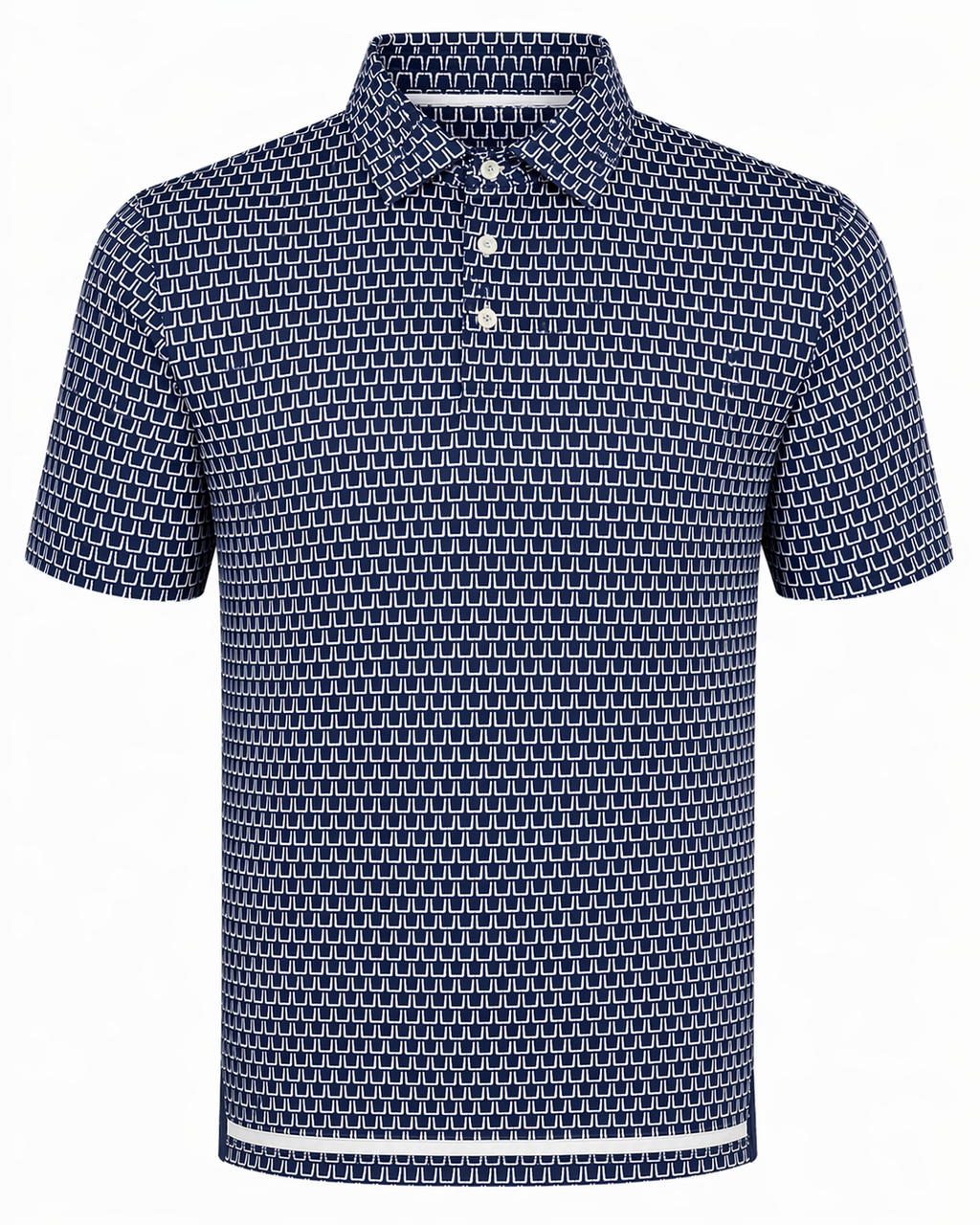 Jamie Pique Polo Navy