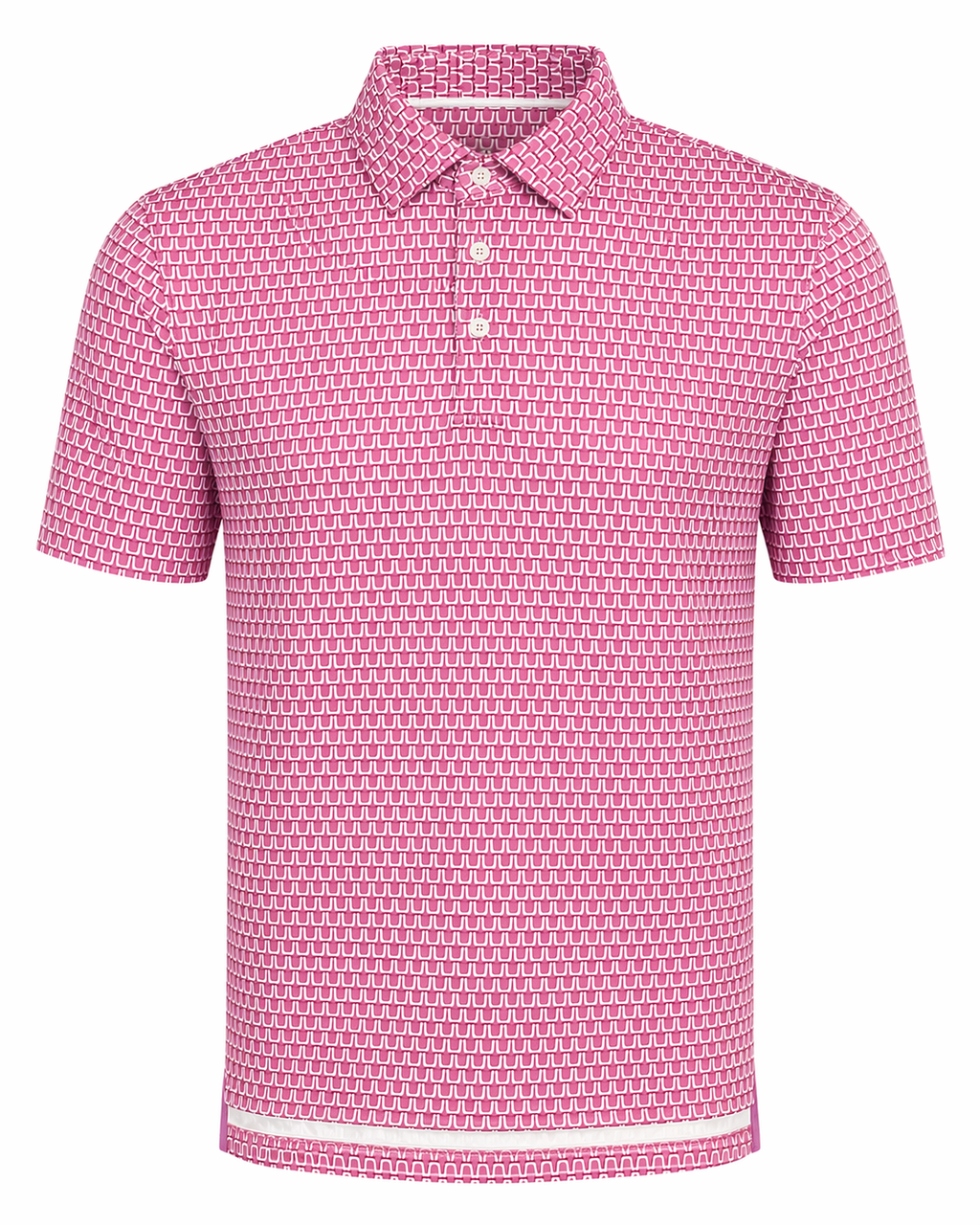 Jamie Pique Polo Super Pink