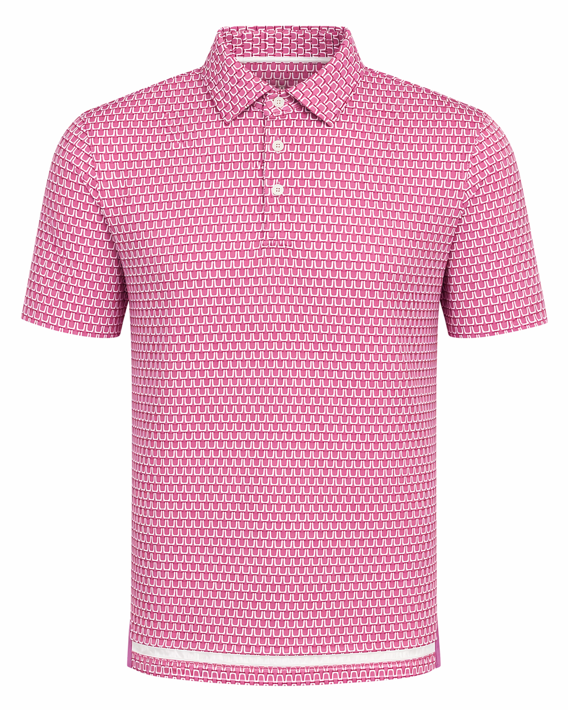 Jamie Pique Polo Super Pink