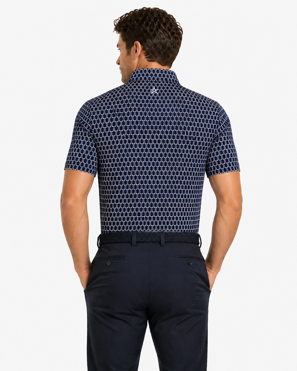 Jamie Pique Polo Navy