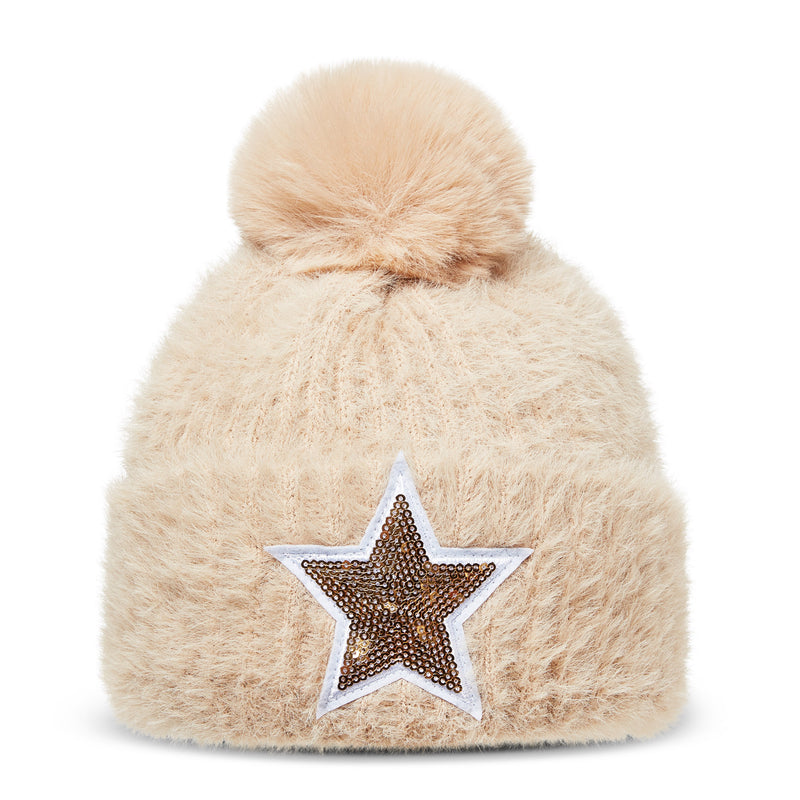 Jasmine Bobble Hat Gilded Beige