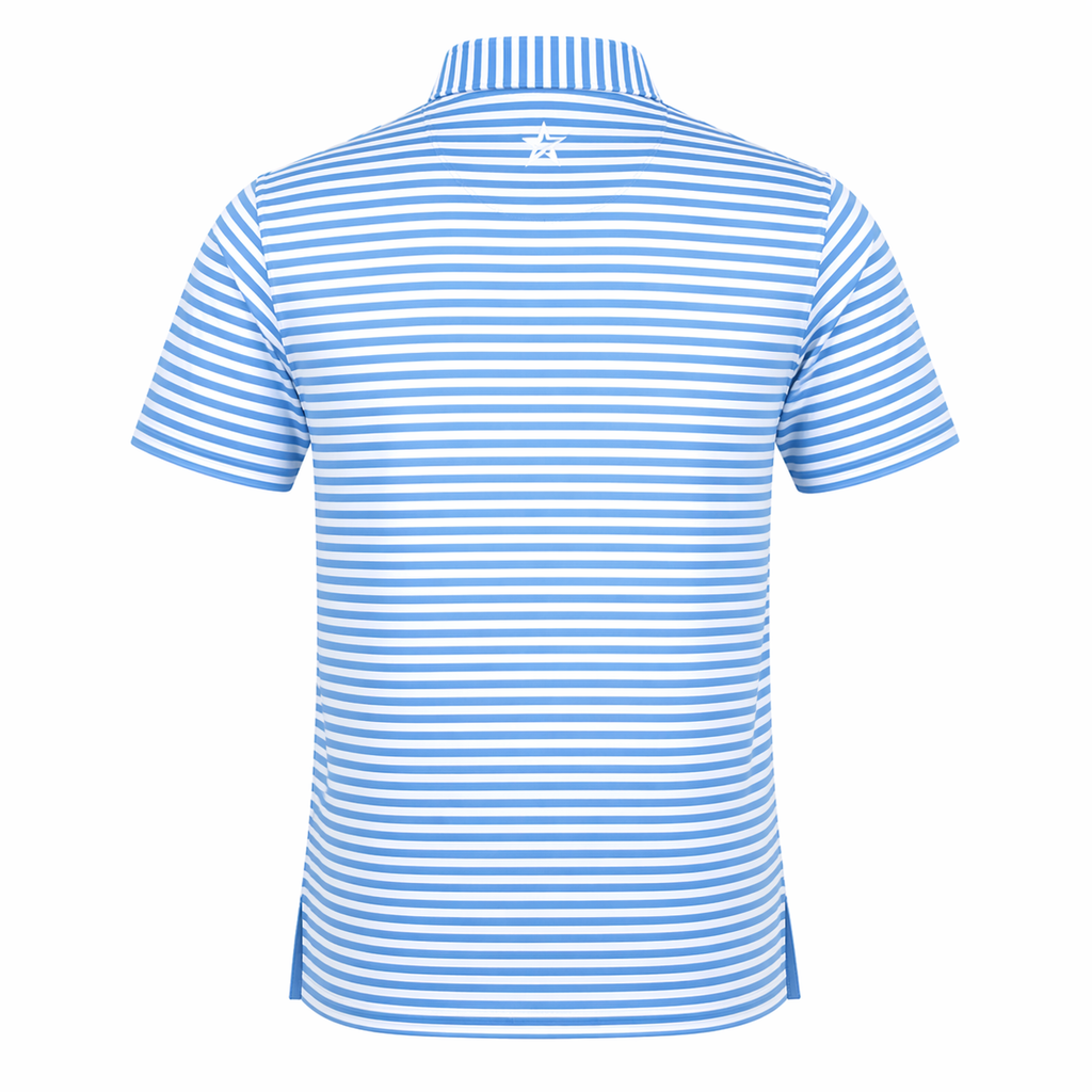 Justin Stripe Polo Ocean
