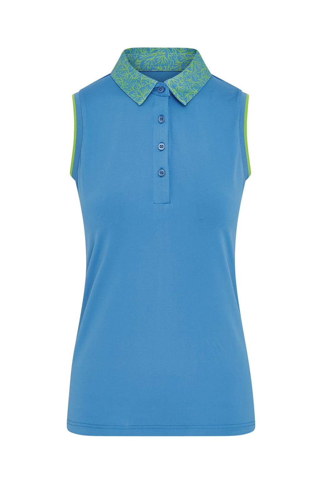 Luca Sleeveless Ocean Bloom