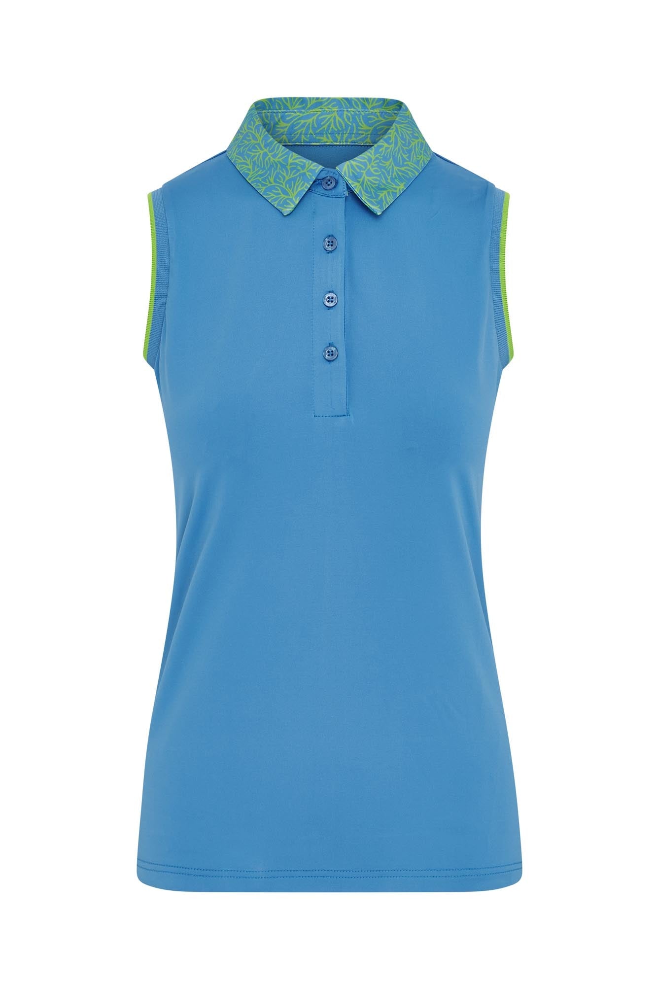 Luca Sleeveless Ocean Bloom