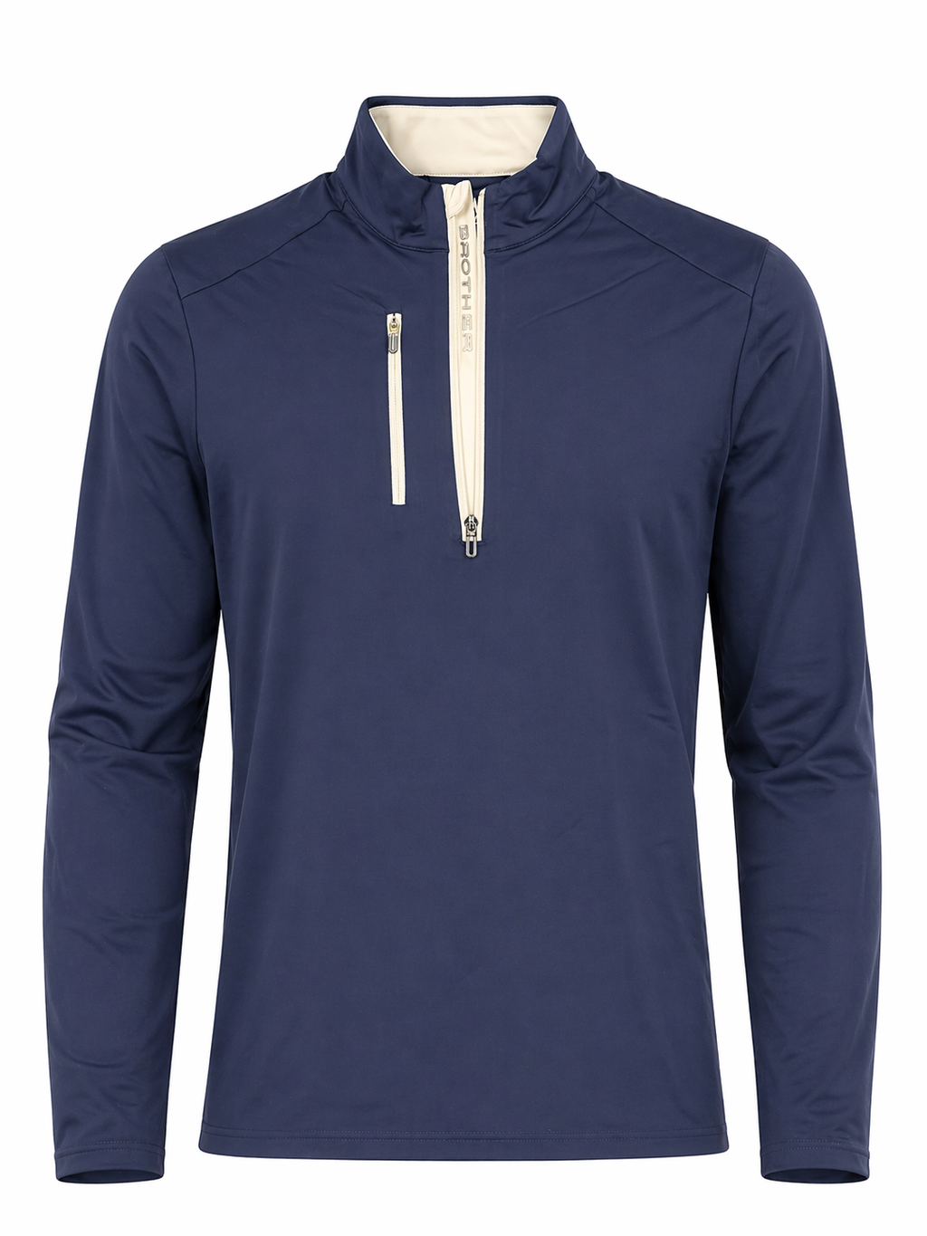 Luke 1/4 Zip Mid Layer Navy