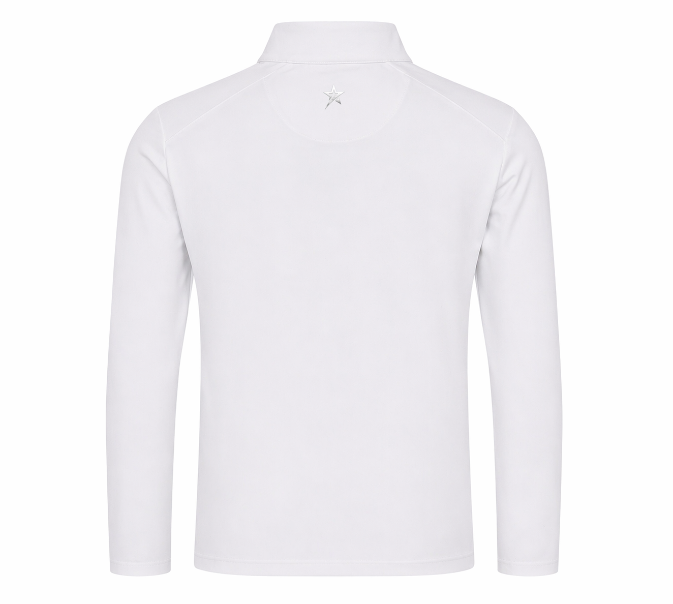 Luke 1/4 Zip Mid Layer White