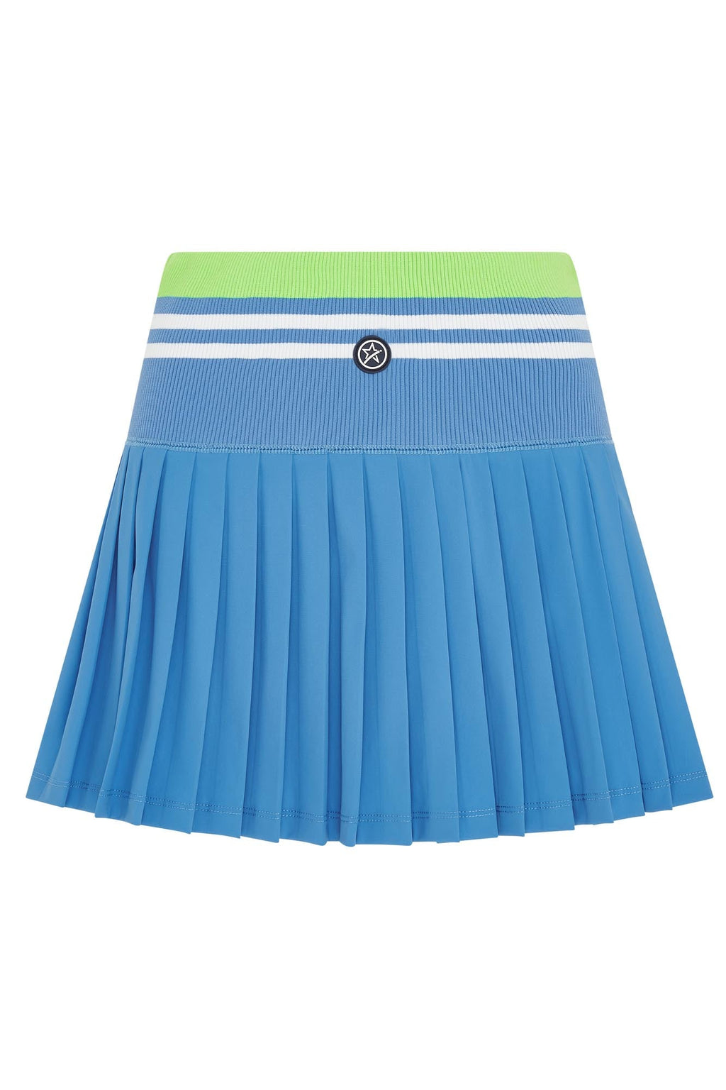 Molly Stripe Elite Pleated Skort Ocean & Seascape