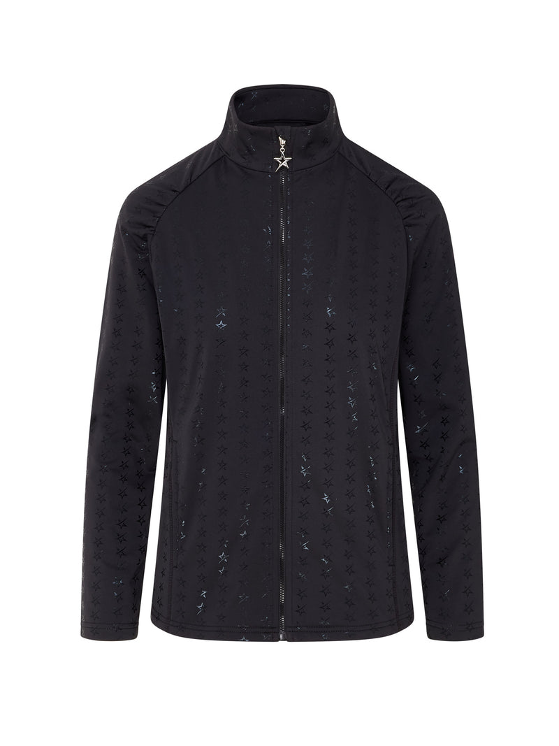 Majesty Full Zip Pitch Black