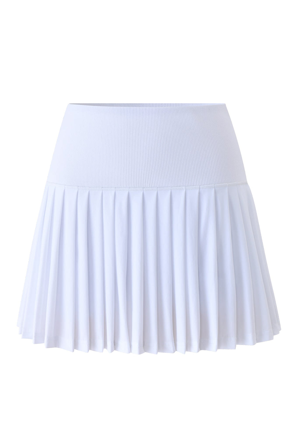 Molly Pleat Skort Winter White
