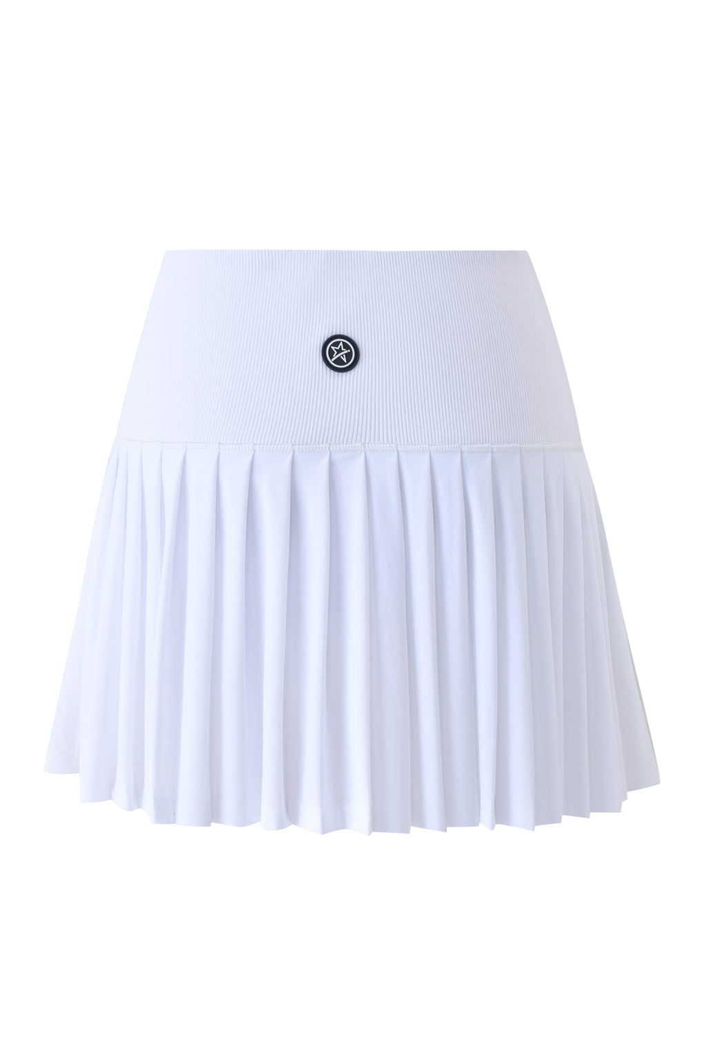 Molly Pleat Skort Winter White
