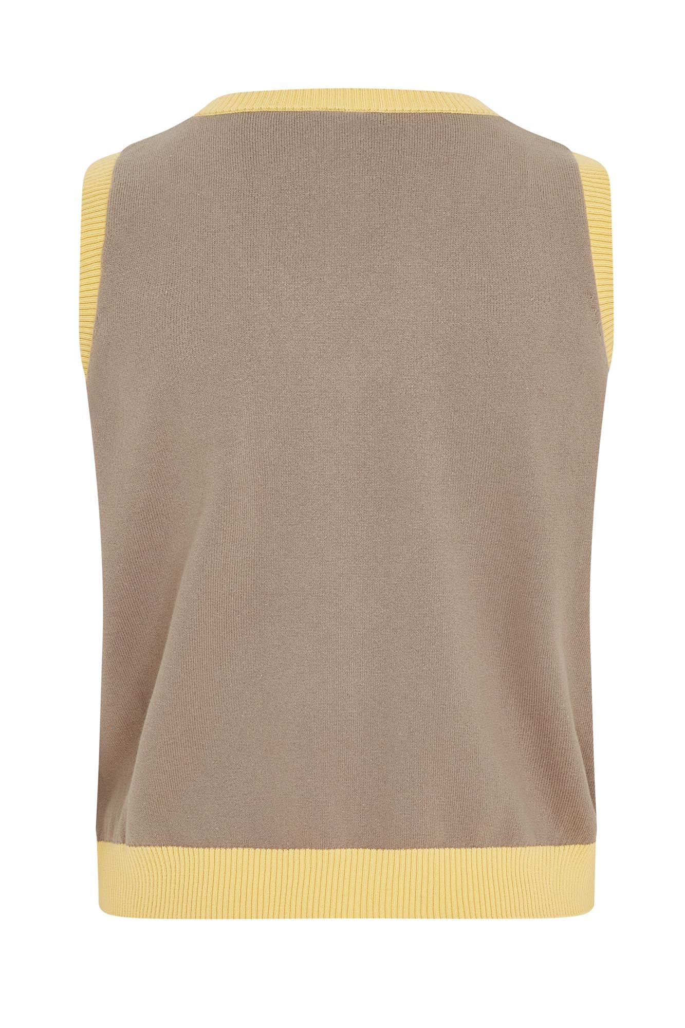 Point Cotton Slipover Elephant & Lemon