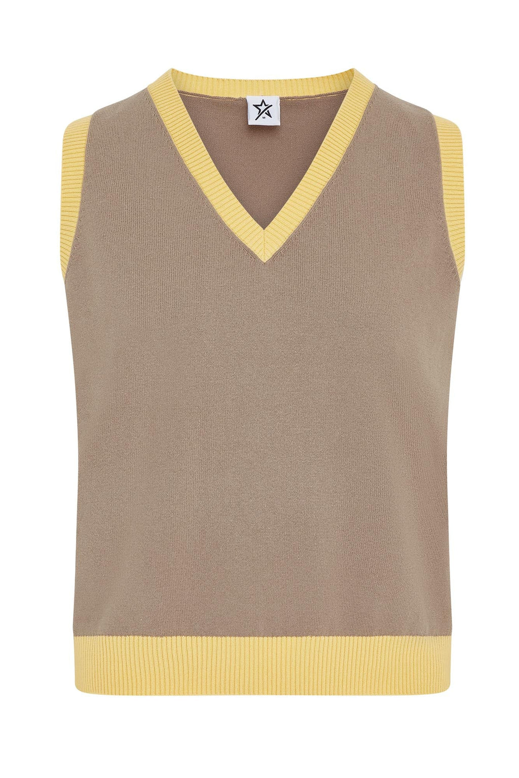 Point Cotton Slipover Elephant & Lemon