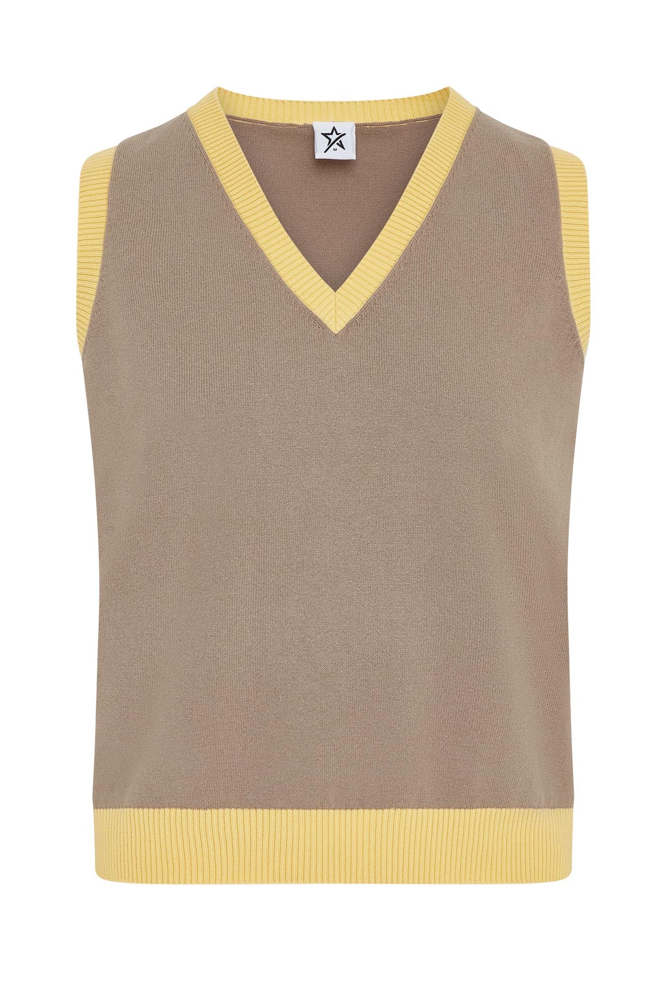 Point Cotton Slipover Elephant & Lemon