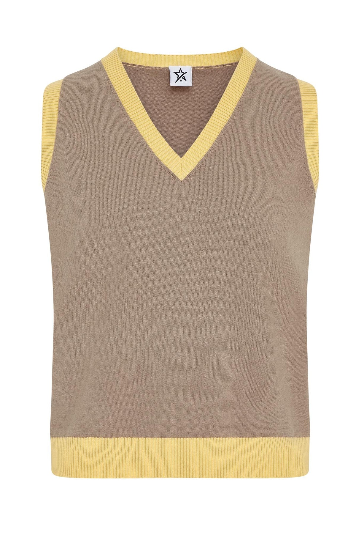 Point Cotton Slipover Elephant & Lemon