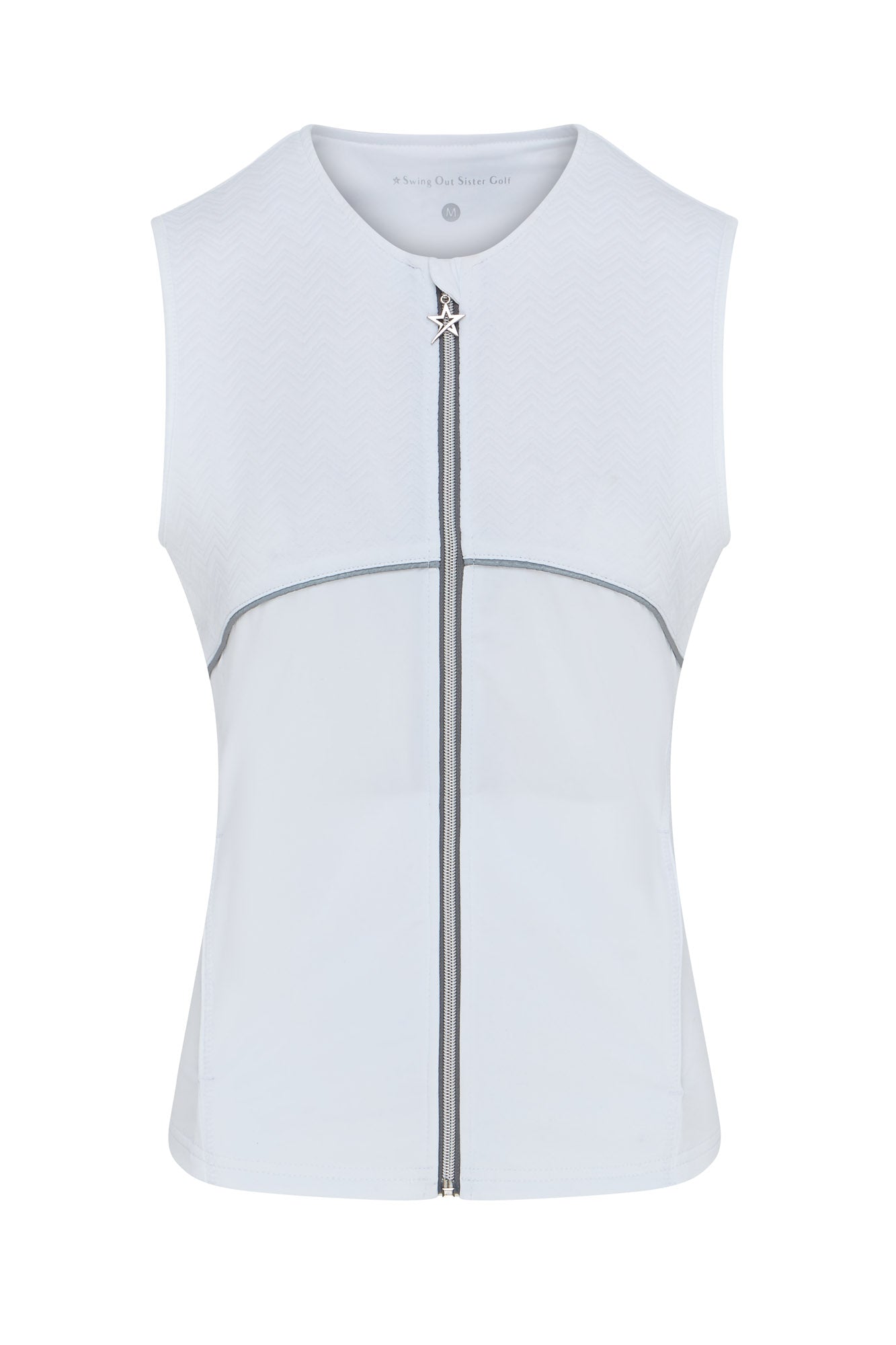 Portia Lightweight Vest White