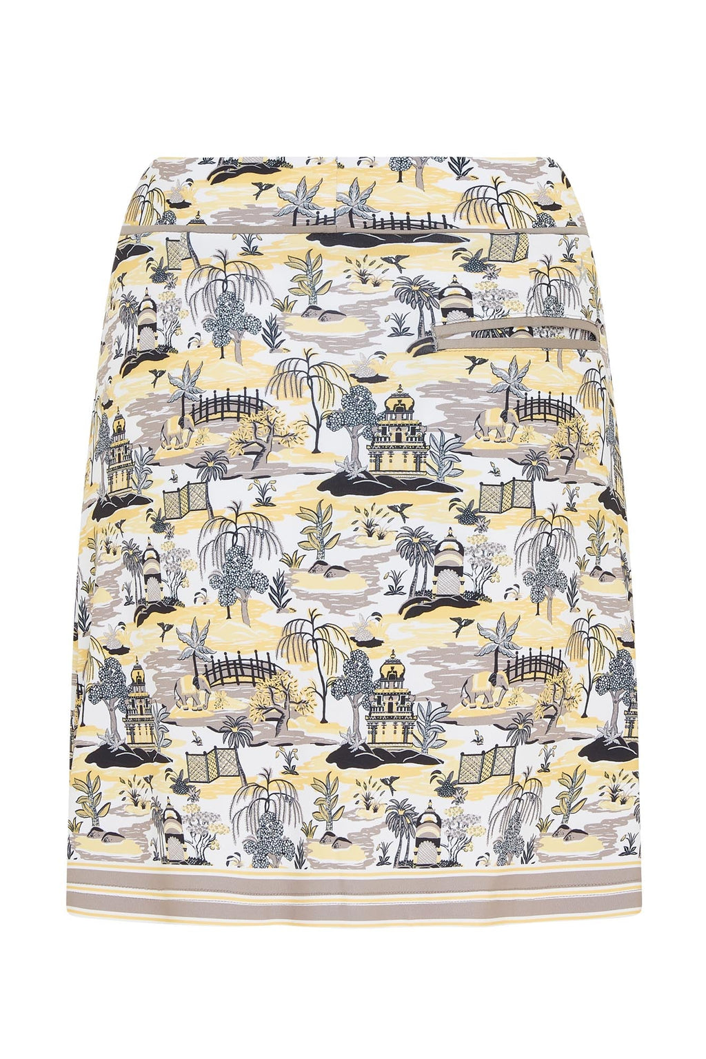 Reef Pattern Skort Indian Dawn